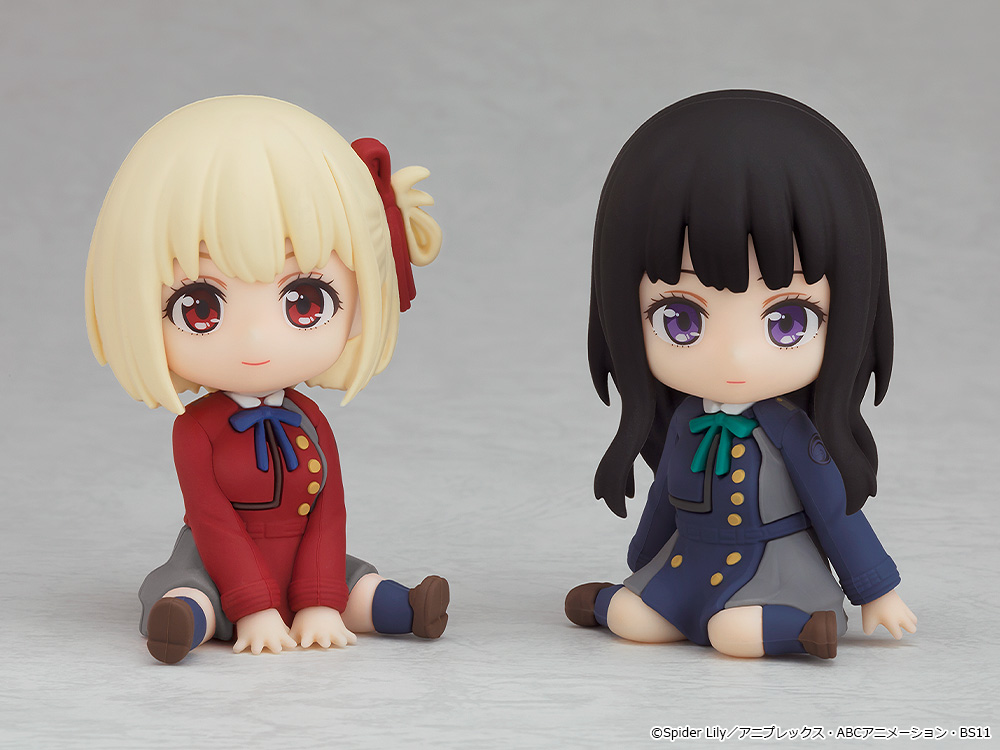 "Lycoris Recoil" Nendoroid Plus Nishikigi Chisato Rubber Mascot