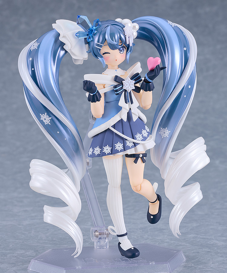figma Character Vocal Series 01 Hatsune Miku Snow Miku Crystal Snow Ver.