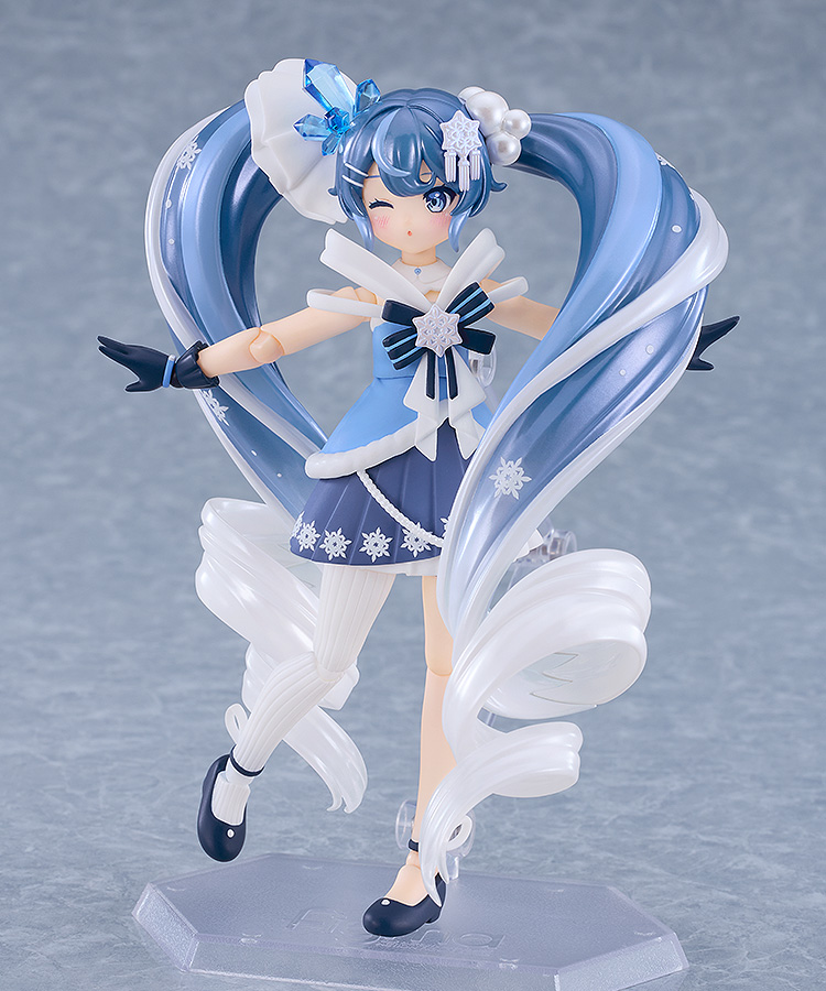 figma Character Vocal Series 01 Hatsune Miku Snow Miku Crystal Snow Ver.