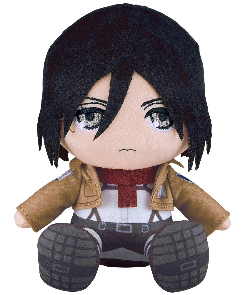 "Attack on Titan" Plushie Mikasa