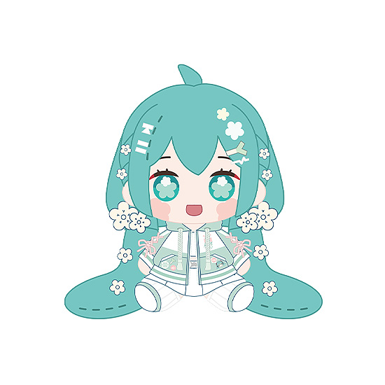 Character Vocal Series 01 Hatsune Miku Hatsune Miku Miku Hug Series HUGGY DOLL PLUS Plushie Flower Ver.