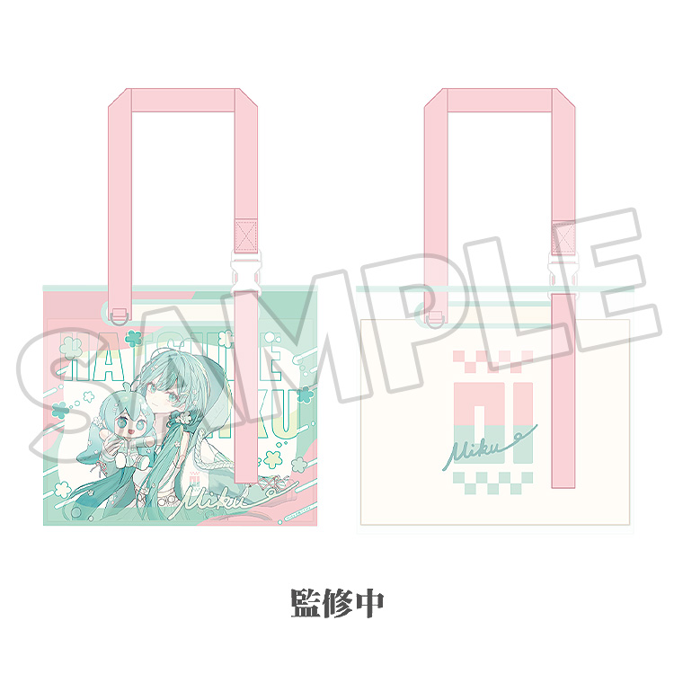 Character Vocal Series 01 Hatsune Miku Hatsune Miku Miku Hug Series Clear Bag Flower Ver.