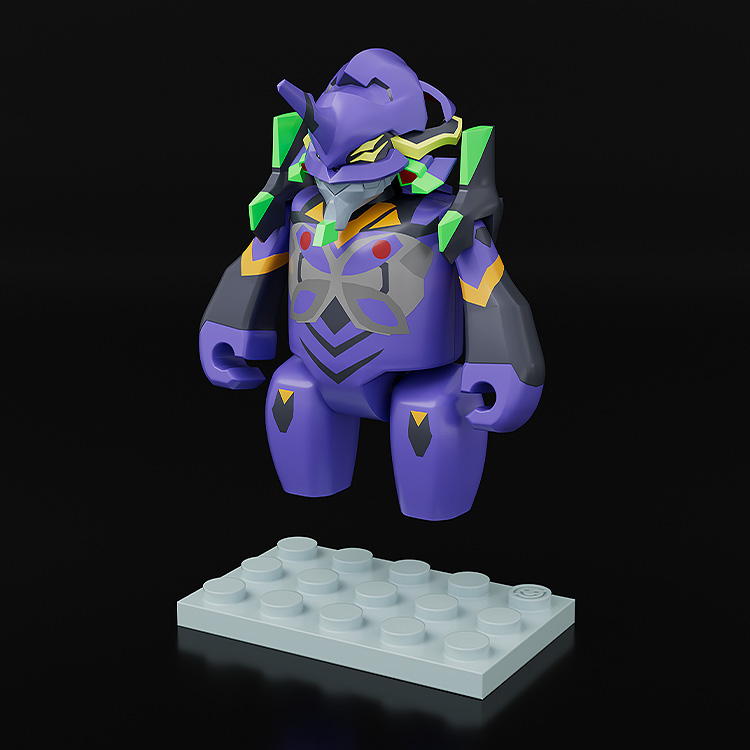 "Rebuild of Evangelion" BRICKROID Evangelion Production Model-13