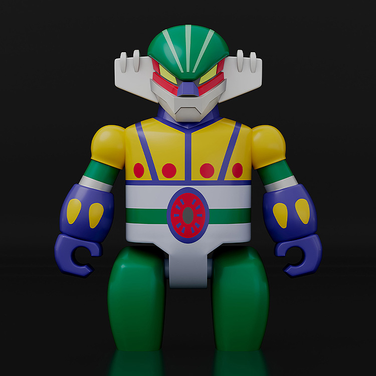 "Steel Jeeg" BRICKROID Steel Jeeg Pantheroid Set