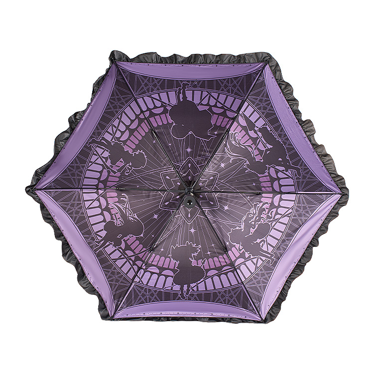 "Puella Magi Madoka Magica the Movie New Feature: Rebellion" Projection Light Umbrella