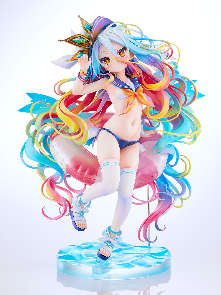 "No Game No Life" Shiro Sailor-Style Swimsuit Ver.
