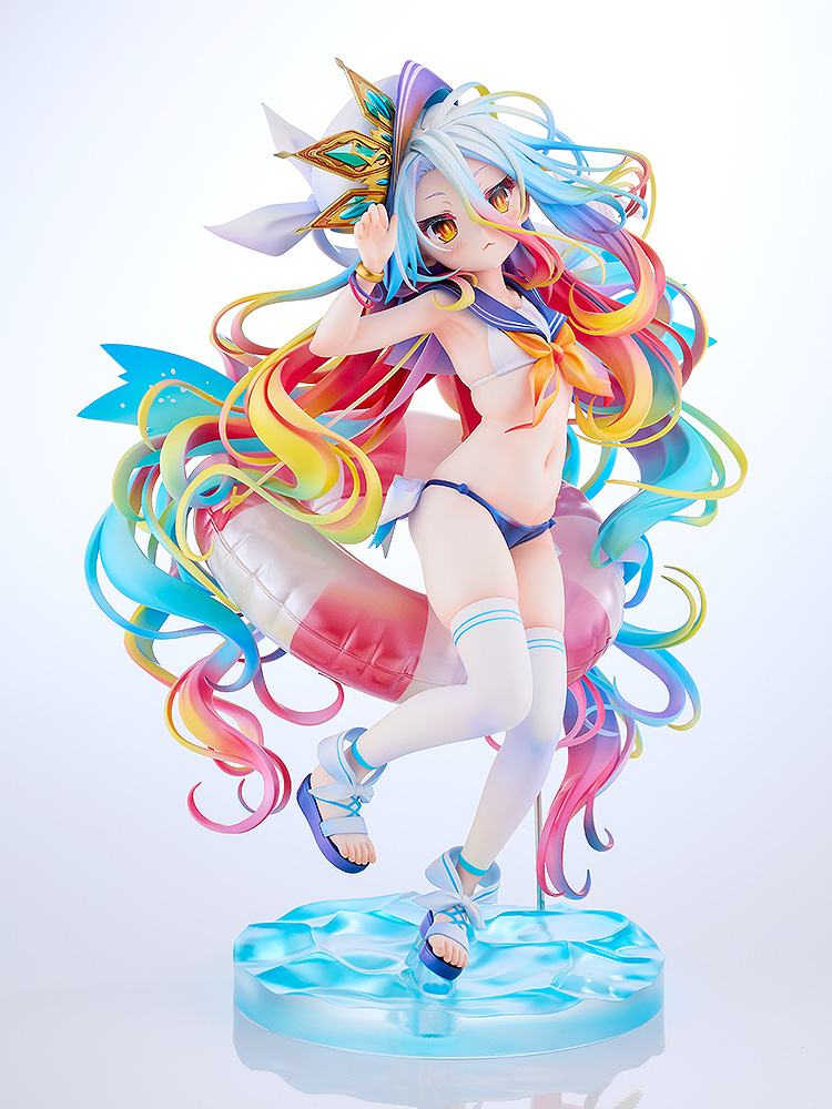"No Game No Life" Shiro Sailor-Style Swimsuit Ver.