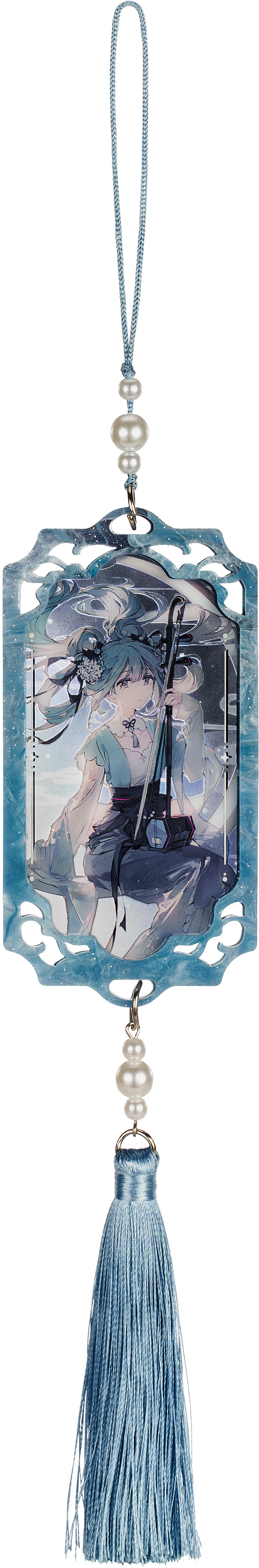 Character Vocal Series 01 Hatsune Miku Hatsune Miku Acrylic Keychain Han Gong Qiu Yue Ver.