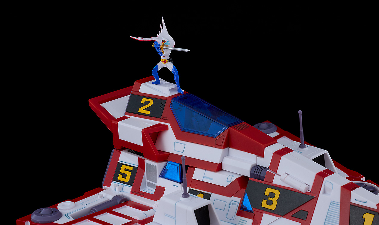Moderoid "Gatchaman Fighter" Gatcha Spartan Unite Color Ver.
