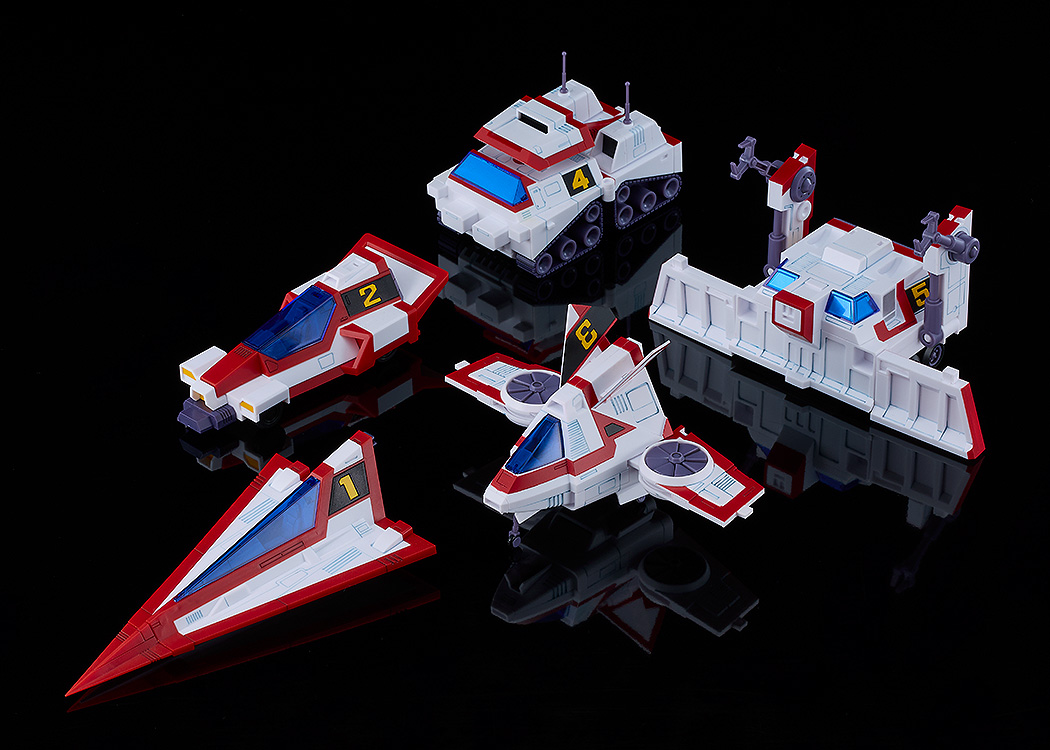 Moderoid "Gatchaman Fighter" Gatcha Spartan Unite Color Ver.