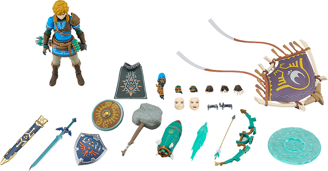 figma "The Legend of Zelda: Tears of the Kingdom" Link Tears of the Kingdom Ver. DX Edition