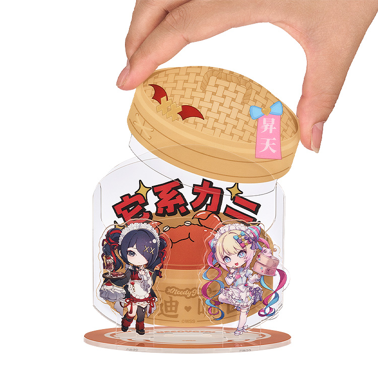 "NEEDY STREAMER OVERLOAD" Needy Streamer Chinese Restaurant Series Chibi Acrylic Diorama