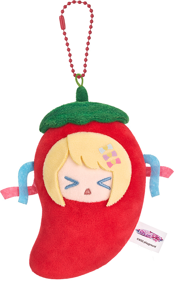 "NEEDY STREAMER OVERLOAD" Needy Streamer Chinese Restaurant Series Chili Pepper Plushie Mascot Keychain