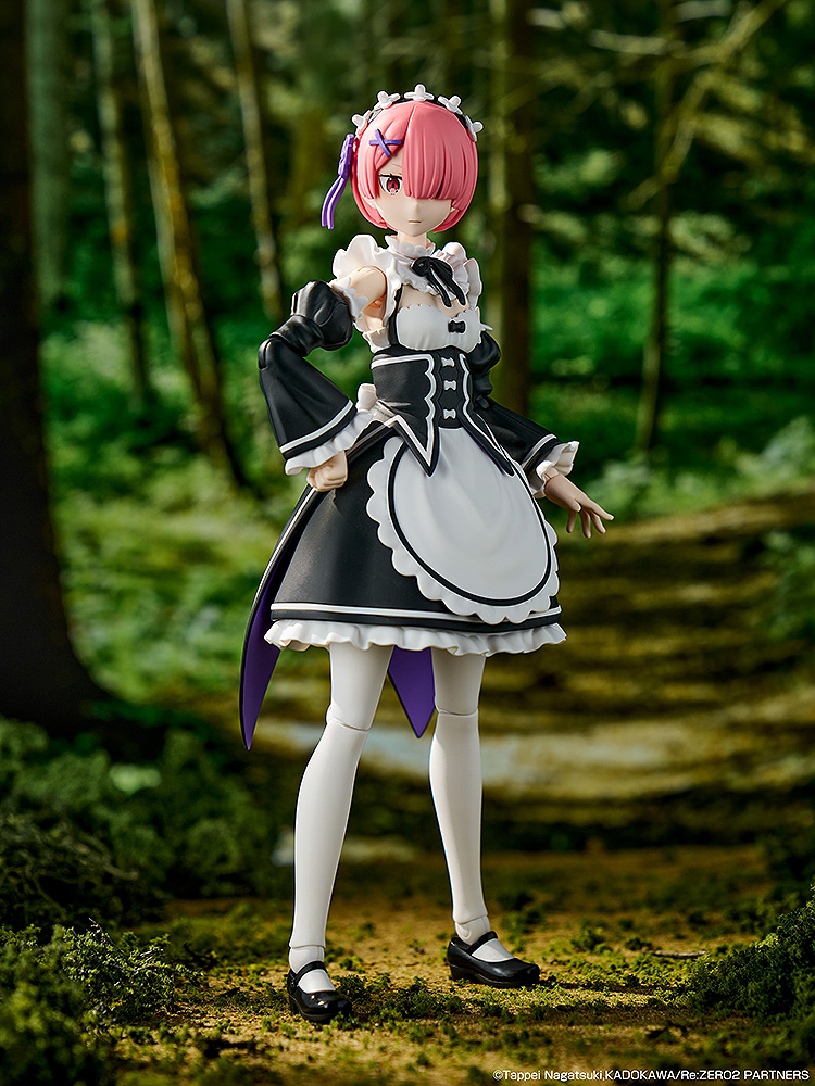 KADOKAWA PLASTIC MODEL SERIES "Re:Zero kara Hajimeru Isekai Seikatsu" Ram DX Ver.