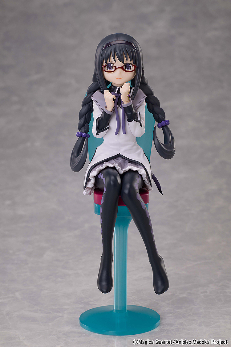 "Puella Magi Madoka Magica the Movie New Feature: Rebellion" Akemi Homura Tea Party Cake Song Ver. Non Scale Figure