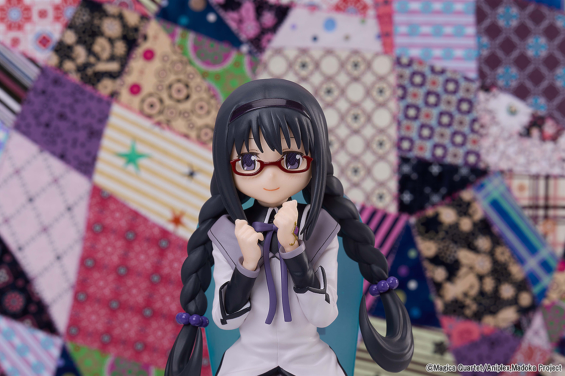 "Puella Magi Madoka Magica the Movie New Feature: Rebellion" Akemi Homura Tea Party Cake Song Ver. Non Scale Figure