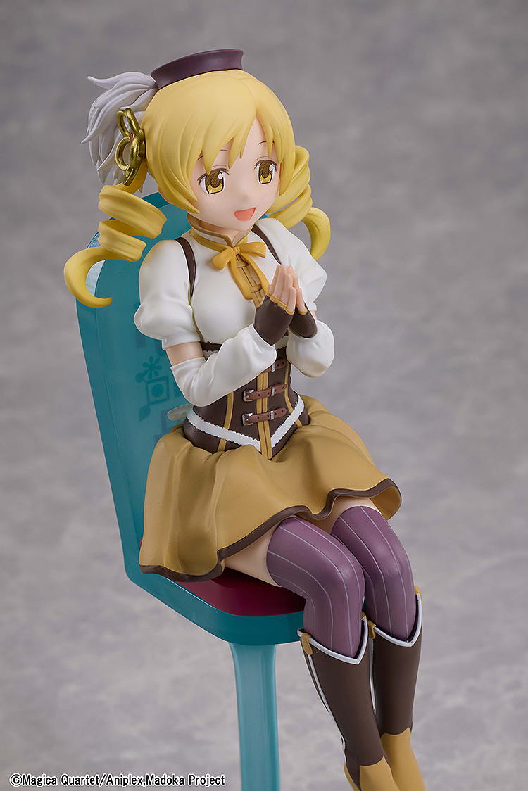 "Puella Magi Madoka Magica the Movie New Feature: Rebellion" Tomoe Mami Tea Party Cake Song Ver. Non Scale Figure
