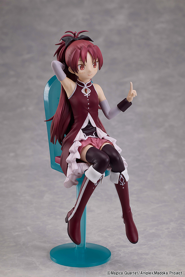 "Puella Magi Madoka Magica the Movie New Feature: Rebellion" Sakura Kyoko Tea Party Cake Song Ver. Non Scale Figure