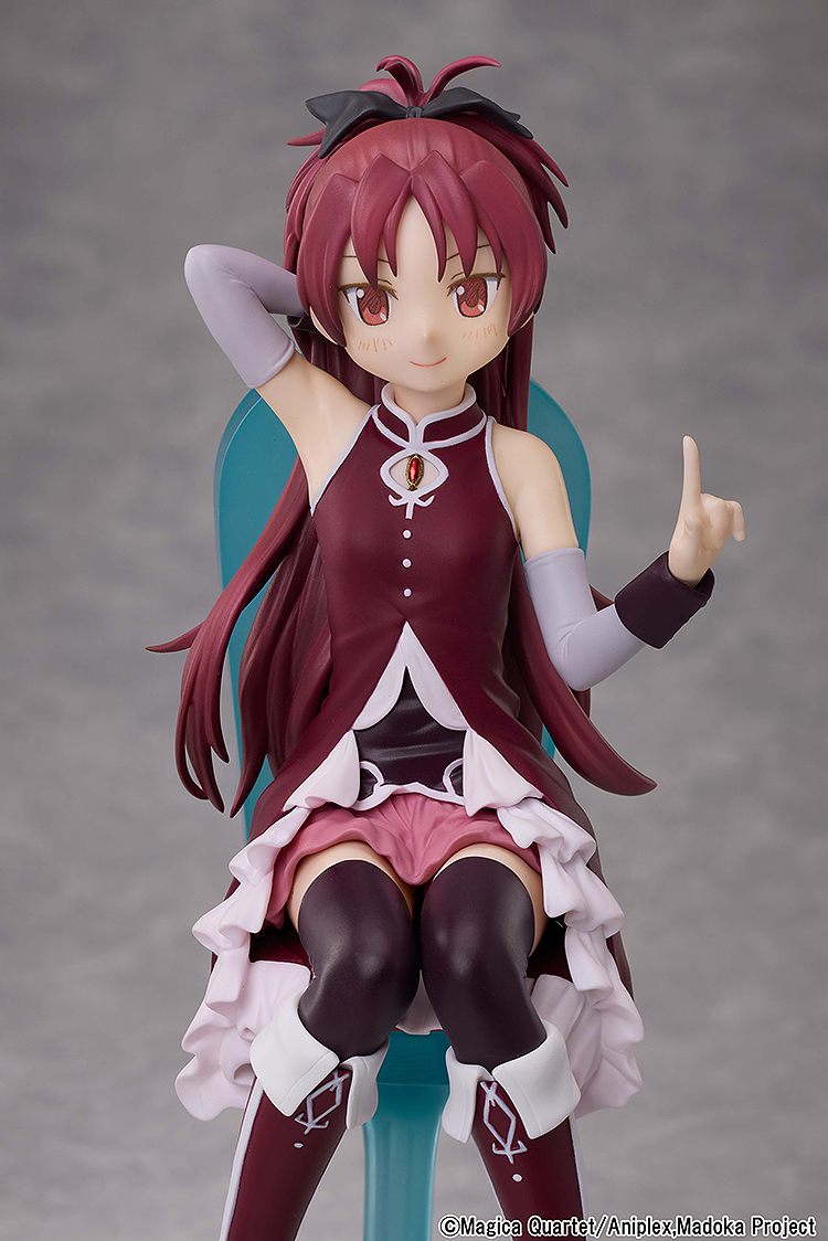 "Puella Magi Madoka Magica the Movie New Feature: Rebellion" Sakura Kyoko Tea Party Cake Song Ver. Non Scale Figure
