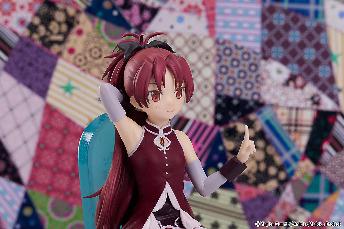 "Puella Magi Madoka Magica the Movie New Feature: Rebellion" Sakura Kyoko Tea Party Cake Song Ver. Non Scale Figure