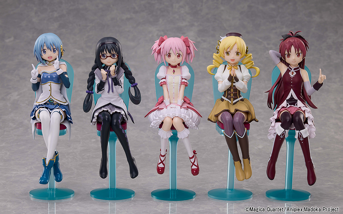 "Puella Magi Madoka Magica the Movie New Feature: Rebellion" Tea Party Cake Song Ver. Non Scale Figure Complete Set