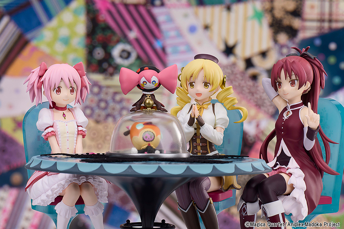 "Puella Magi Madoka Magica the Movie New Feature: Rebellion" Tea Party Cake Song Ver. Non Scale Figure Complete Set