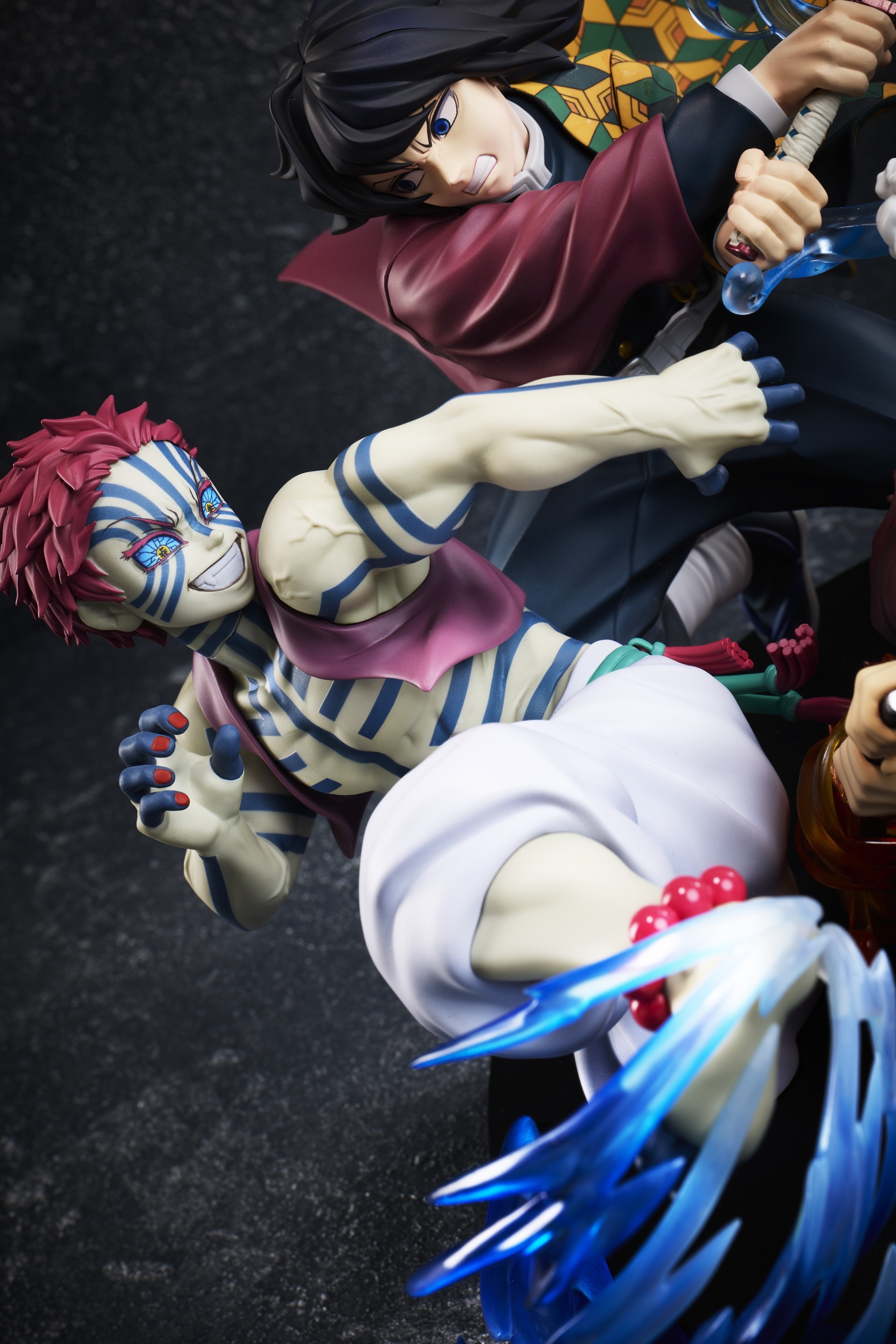 "Demon Slayer: Kimetsu no Yaiba" Demon Slayer: Kimetsu no Yaiba Aniplex Online Kuji -Entering the Infinity Castle Decisive Battle- A Kamado Tanjiro & Tomioka Giyu & Akaza Non Scale Figure