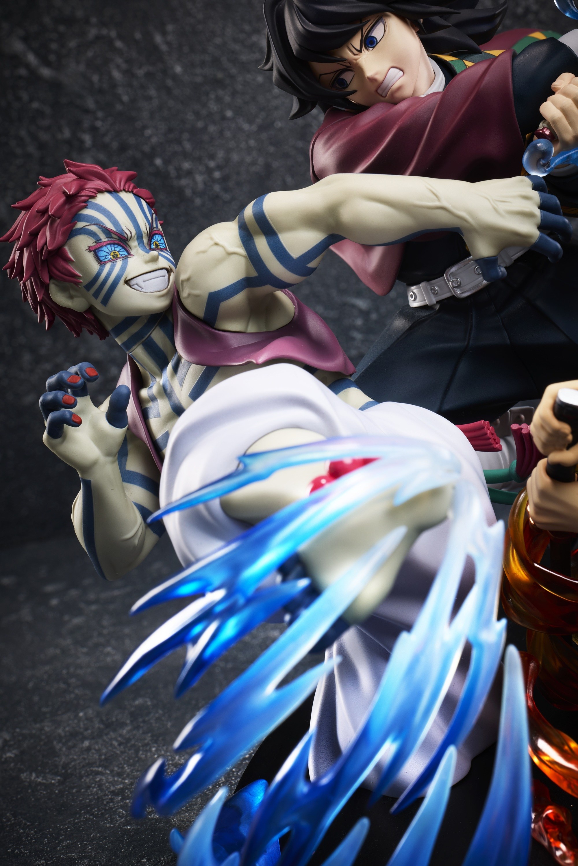 "Demon Slayer: Kimetsu no Yaiba" Demon Slayer: Kimetsu no Yaiba Aniplex Online Kuji -Entering the Infinity Castle Decisive Battle- A Kamado Tanjiro & Tomioka Giyu & Akaza Non Scale Figure
