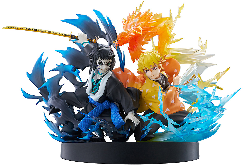 "Demon Slayer: Kimetsu no Yaiba" Agatsuma Zenitsu & Kaigaku Non-Scale Figure