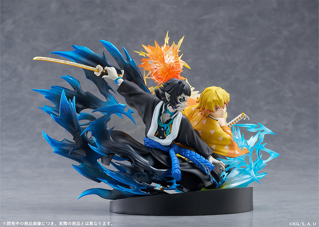 "Demon Slayer: Kimetsu no Yaiba" Agatsuma Zenitsu & Kaigaku Non-Scale Figure