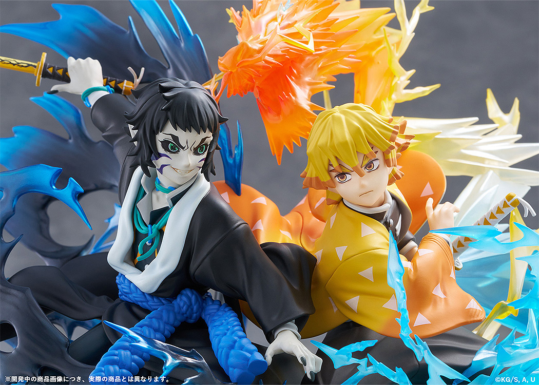 "Demon Slayer: Kimetsu no Yaiba" Agatsuma Zenitsu & Kaigaku Non-Scale Figure