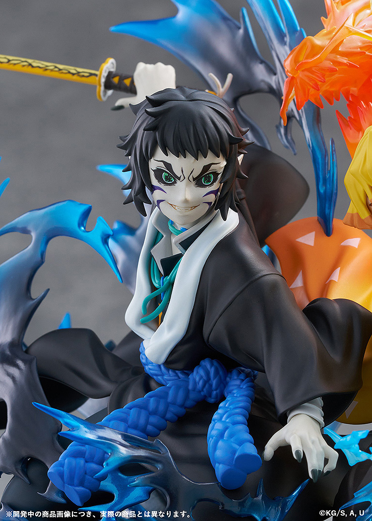 "Demon Slayer: Kimetsu no Yaiba" Agatsuma Zenitsu & Kaigaku Non-Scale Figure