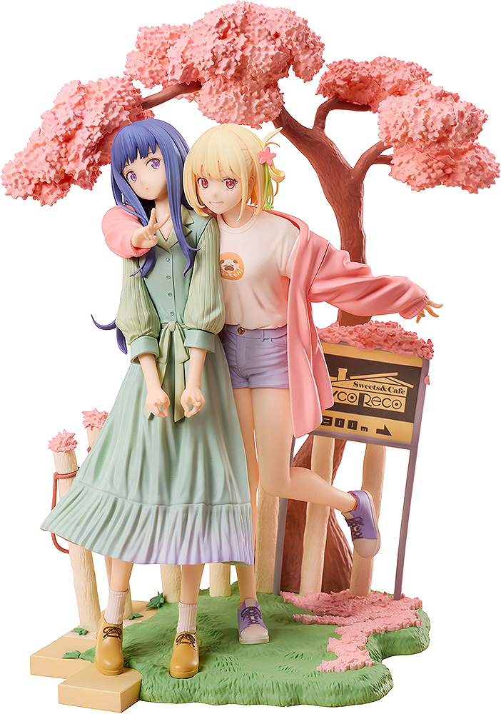 "Lycoris Recoil" Nishikigi Chisato & Inoue Takina Spring Ver. Non Scale Figure