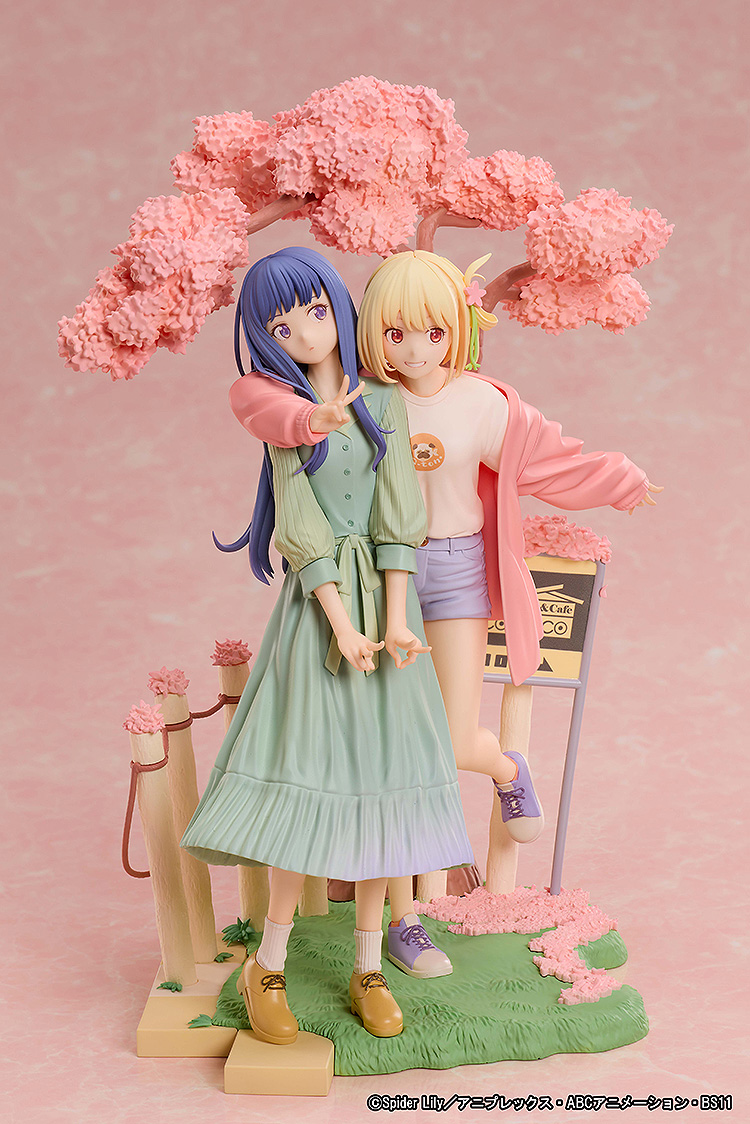 "Lycoris Recoil" Nishikigi Chisato & Inoue Takina Spring Ver. Non Scale Figure