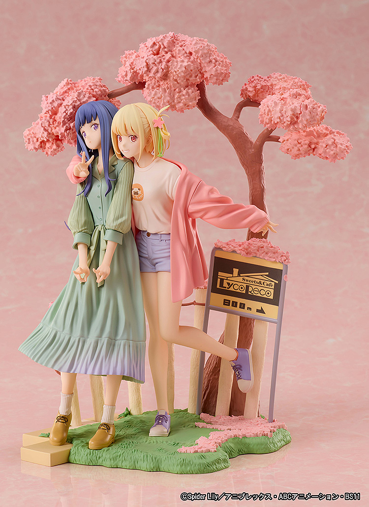 "Lycoris Recoil" Nishikigi Chisato & Inoue Takina Spring Ver. Non Scale Figure
