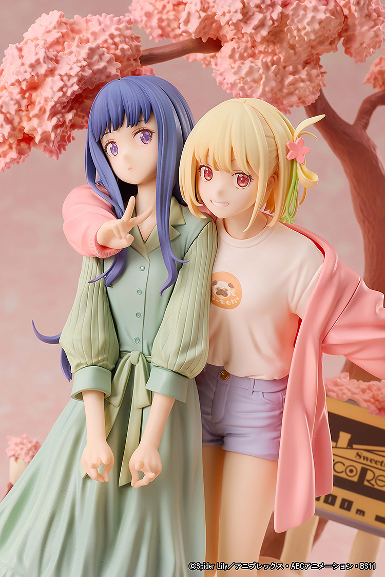 "Lycoris Recoil" Nishikigi Chisato & Inoue Takina Spring Ver. Non Scale Figure