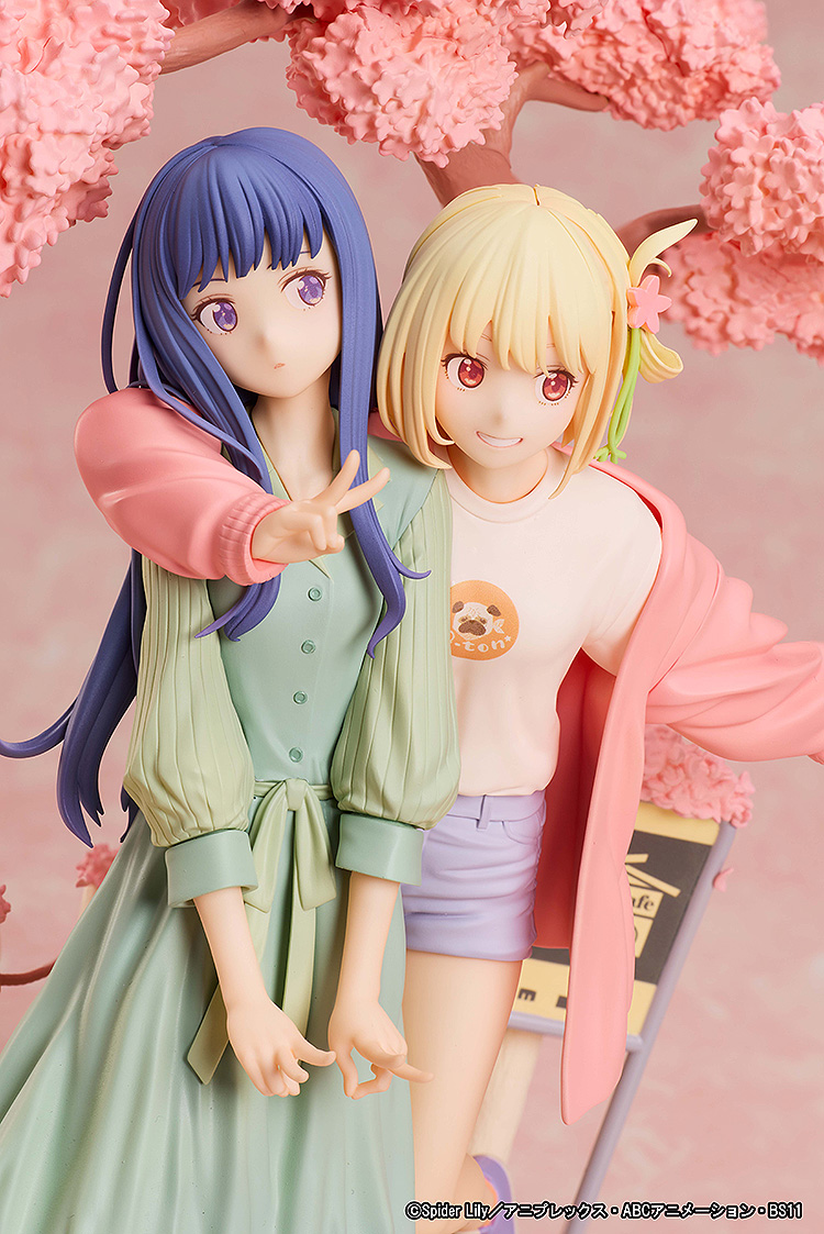 "Lycoris Recoil" Nishikigi Chisato & Inoue Takina Spring Ver. Non Scale Figure