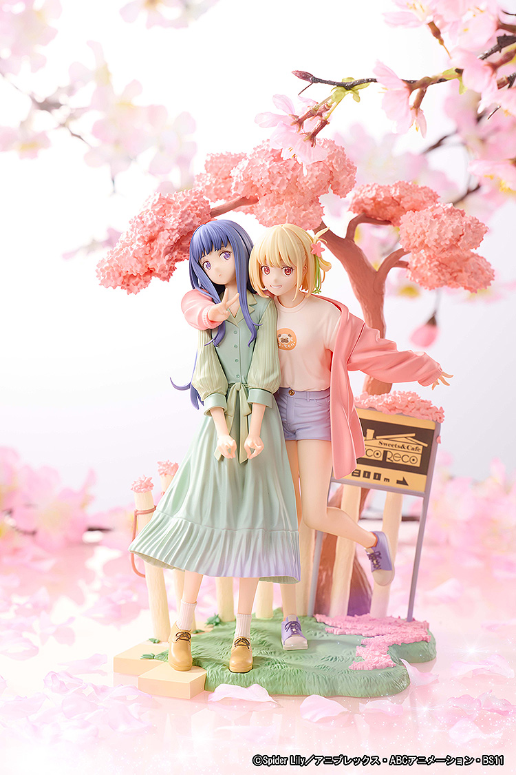 "Lycoris Recoil" Nishikigi Chisato & Inoue Takina Spring Ver. Non Scale Figure