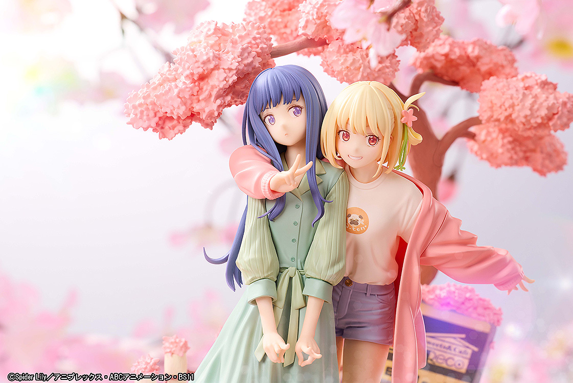 "Lycoris Recoil" Nishikigi Chisato & Inoue Takina Spring Ver. Non Scale Figure