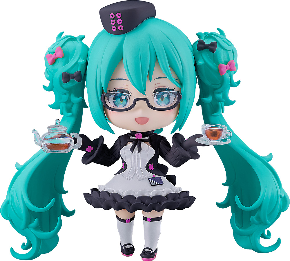 Nendoroid Character Vocal Series 01 Hatsune Miku Hatsune Miku Glasses x Cafe Ver.