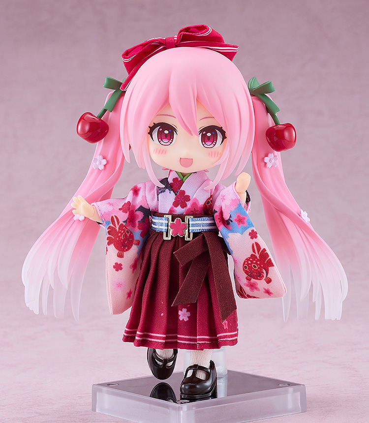 Nendoroid Doll Outfit Set Character Vocal Series 01 Hatsune Miku Sakura Miku Hirohako 2025 Ver. (Hirosaki)
