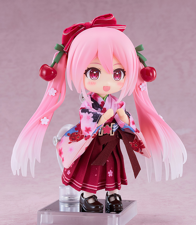 Nendoroid Doll Outfit Set Character Vocal Series 01 Hatsune Miku Sakura Miku Hirohako 2025 Ver. (Hirosaki)