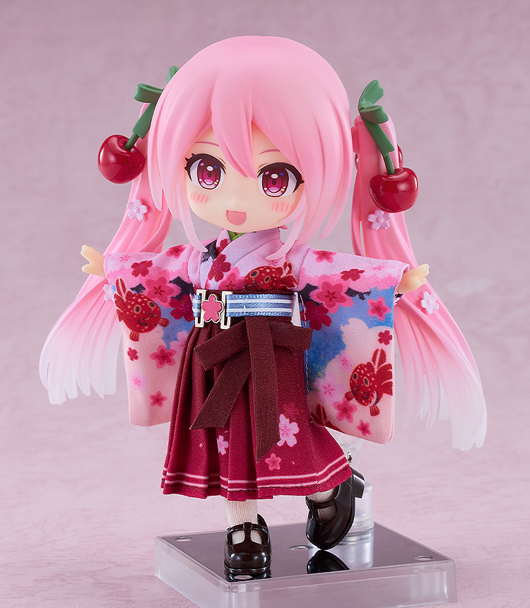 Nendoroid Doll Outfit Set Character Vocal Series 01 Hatsune Miku Sakura Miku Hirohako 2025 Ver. (Hirosaki)