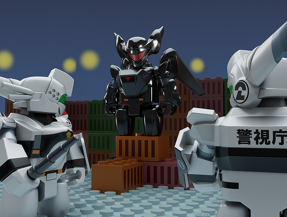 "Mobile Police PATLABOR" BRICKROID AV-98 Ingram Unit 1