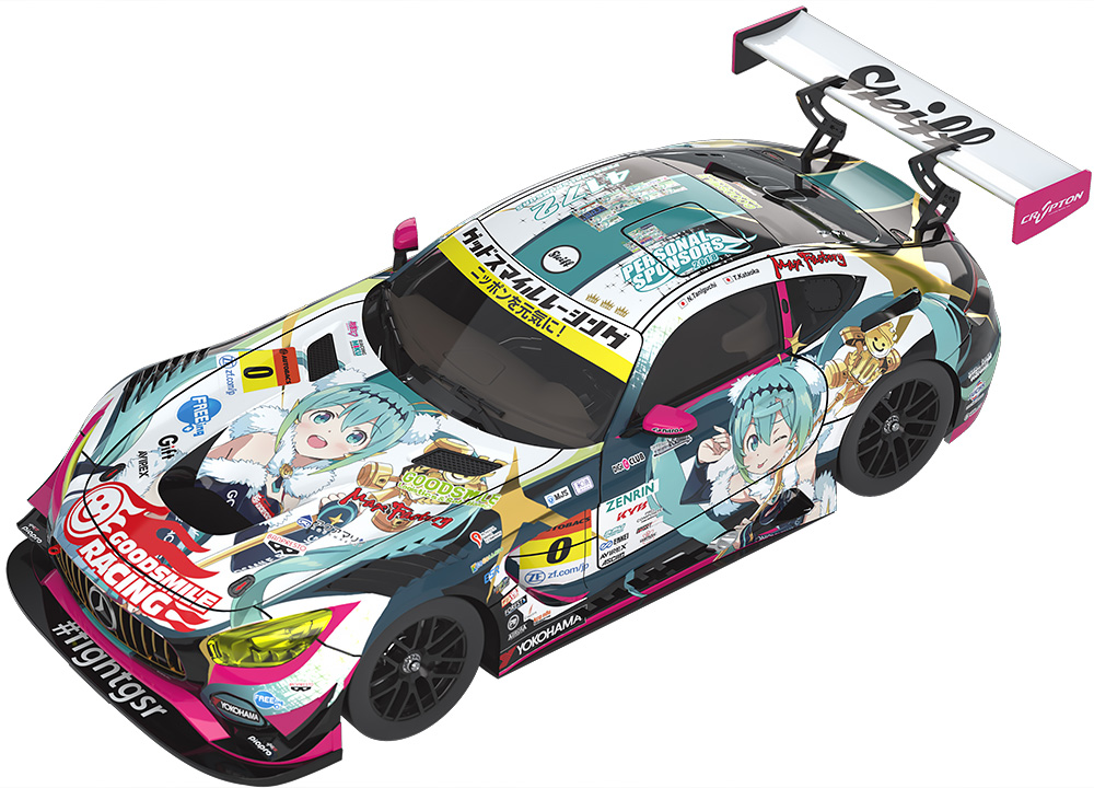 Hatsune Miku GT Project 1/18th Scale Good Smile Hatsune Miku AMG 2018 Final Race Ver.