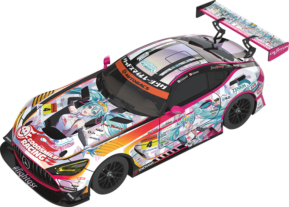 Hatsune Miku GT Project 1/43rd Scale Good Smile Hatsune Miku AMG 2021 SUPER GT 100th Race Commemorative Ver.