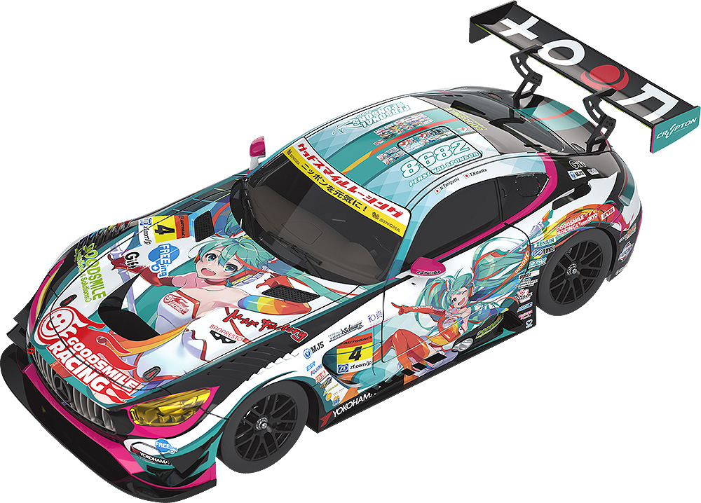 Hatsune Miku GT Project 1/64 Scale Good Smile Hatsune Miku AMG 2016 SUPER GT Ver.