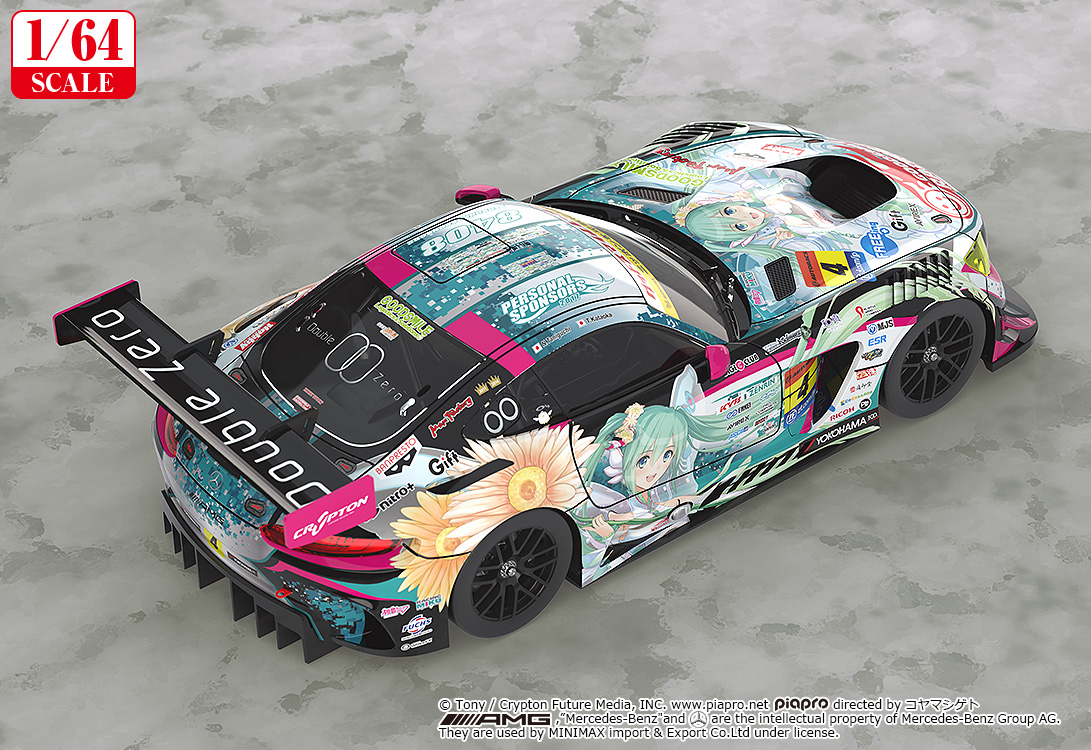 Hatsune Miku GT Project 1/64 Scale Good Smile Hatsune Miku AMG 2017 SUPER GT Ver.