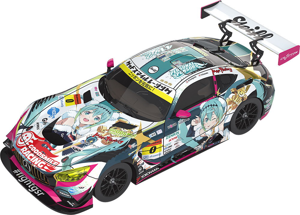 Hatsune Miku GT Project 1/64 Scale Good Smile Hatsune Miku AMG 2018 SUPER GT Ver.