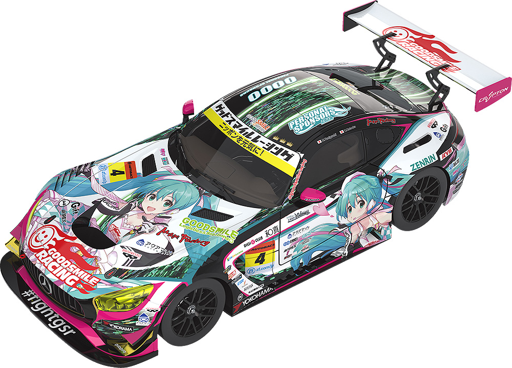 Hatsune Miku GT Project 1/64 Scale Good Smile Hatsune Miku AMG 2019 SUPER GT Ver.